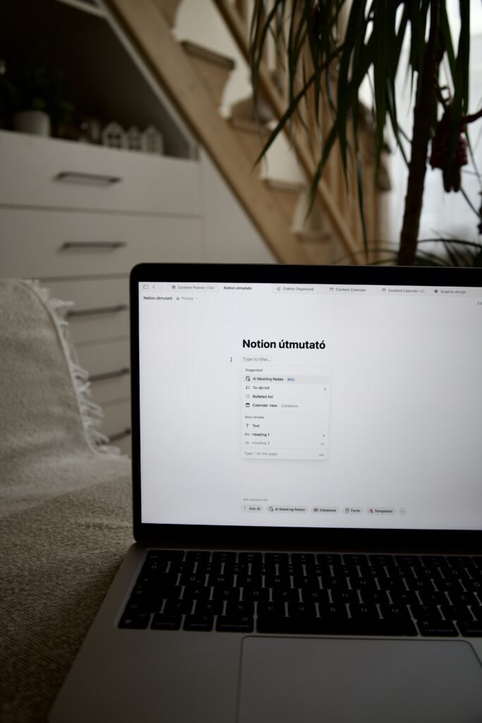 notion útmutató