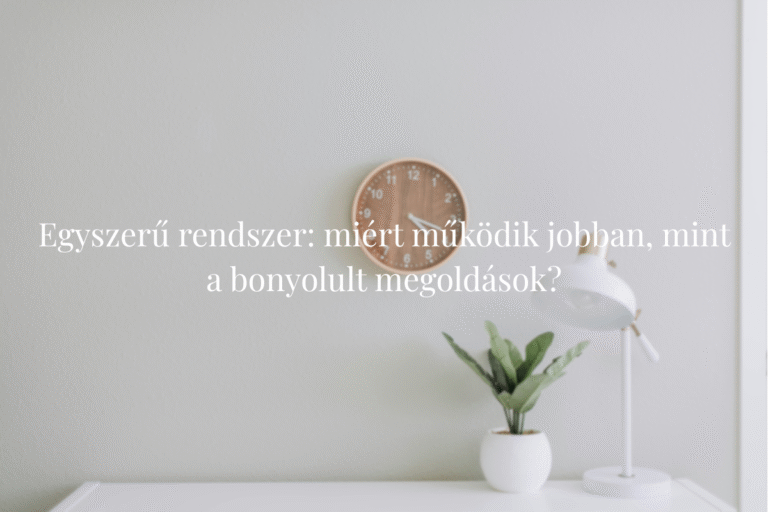 egyszerű rendszerek